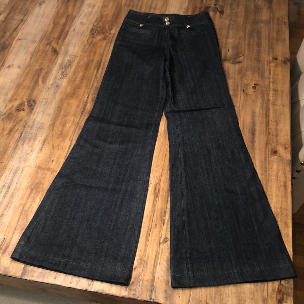 Karlie super flare leg jeans